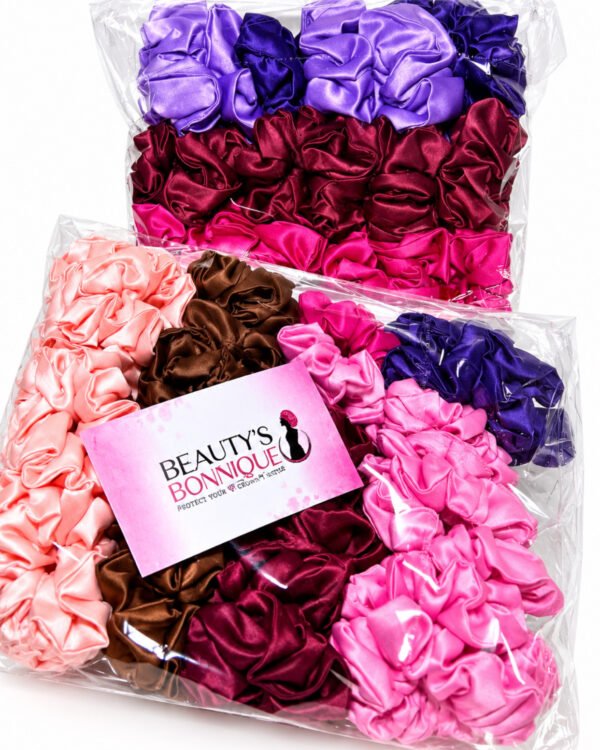 Luxury Satin Scrunchies Collection